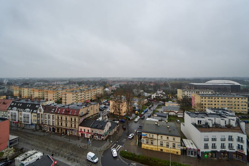 Psie Pole z lotu ptaka