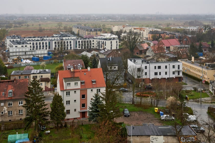 Psie Pole z lotu ptaka