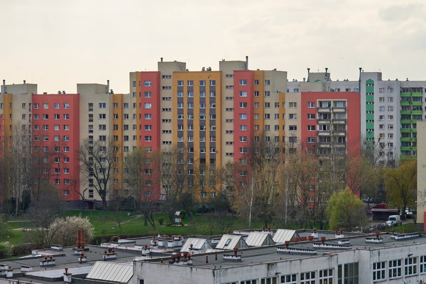 Panorama Gądowa Małego, wrocławskiego osiedla
