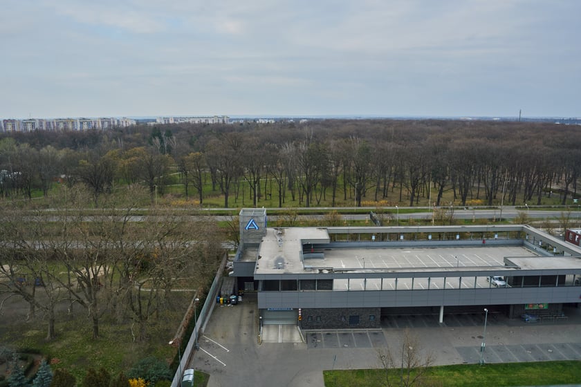 Panorama Gądowa Małego, wrocławskiego osiedla