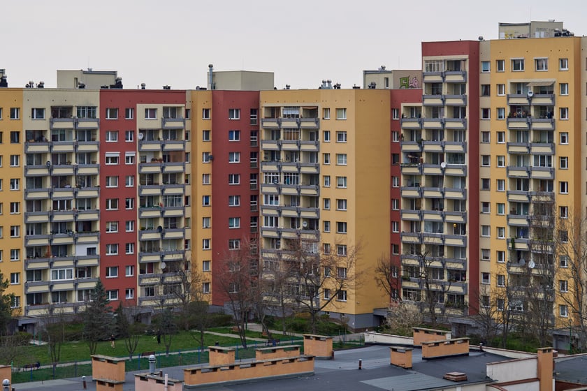 Panorama Gądowa Małego, wrocławskiego osiedla