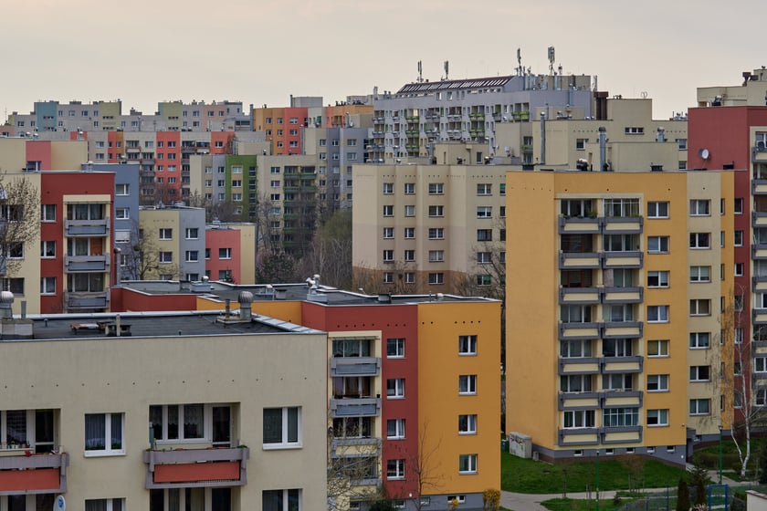 Panorama Gądowa Małego, wrocławskiego osiedla