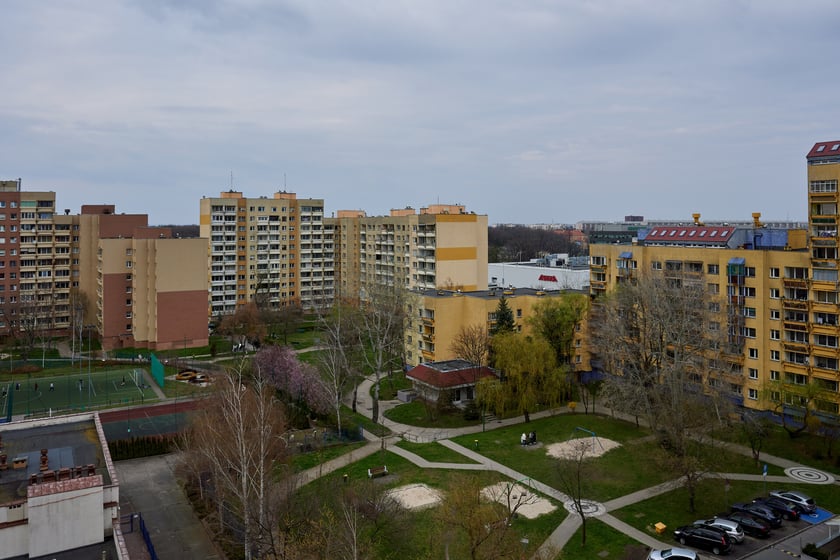 Panorama Gądowa Małego, wrocławskiego osiedla