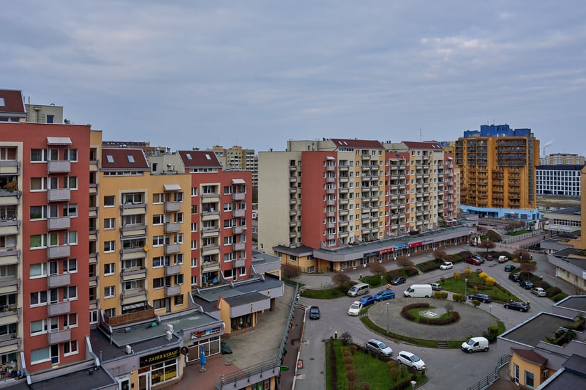 Panorama Gądowa Małego, wrocławskiego osiedla