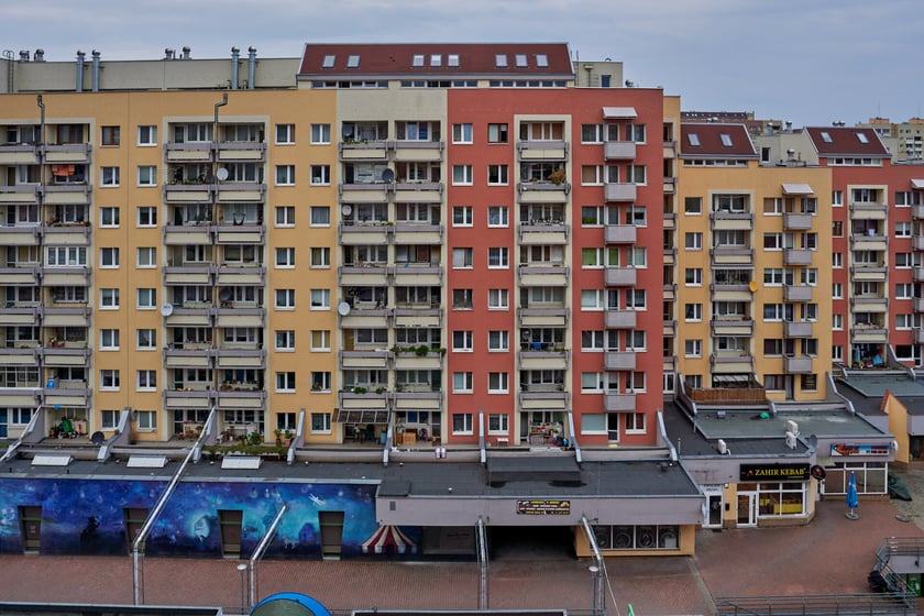 Panorama Gądowa Małego, wrocławskiego osiedla