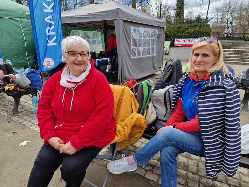 Marta Kotłowska i Beata Wątor z Krakowa