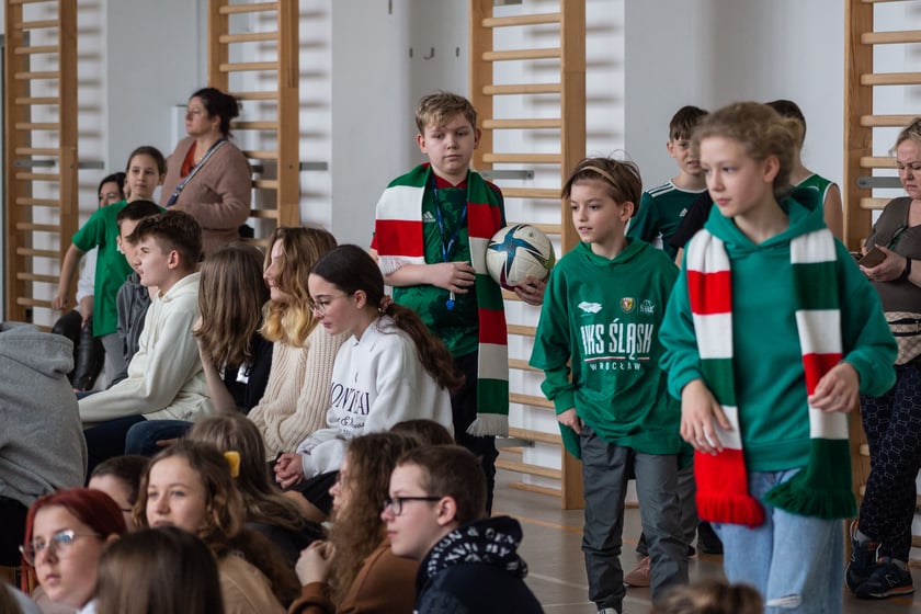 spotkanie z Pawłem Parusem i Marcinem Pawelcem w ramach sportowego projektu edukacyjnego&nbsp;