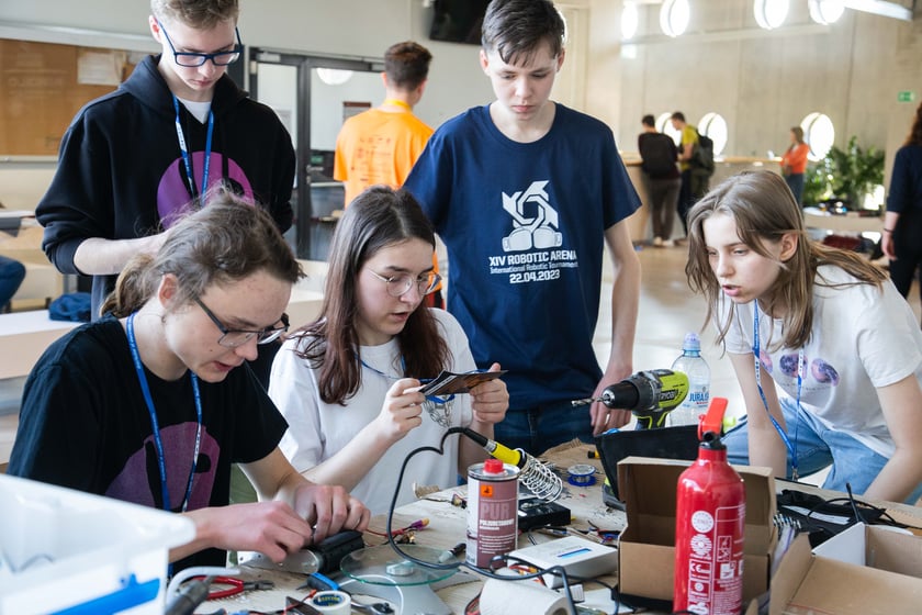 Robotic Arena 2023 na Politechnice Wrocławskiej