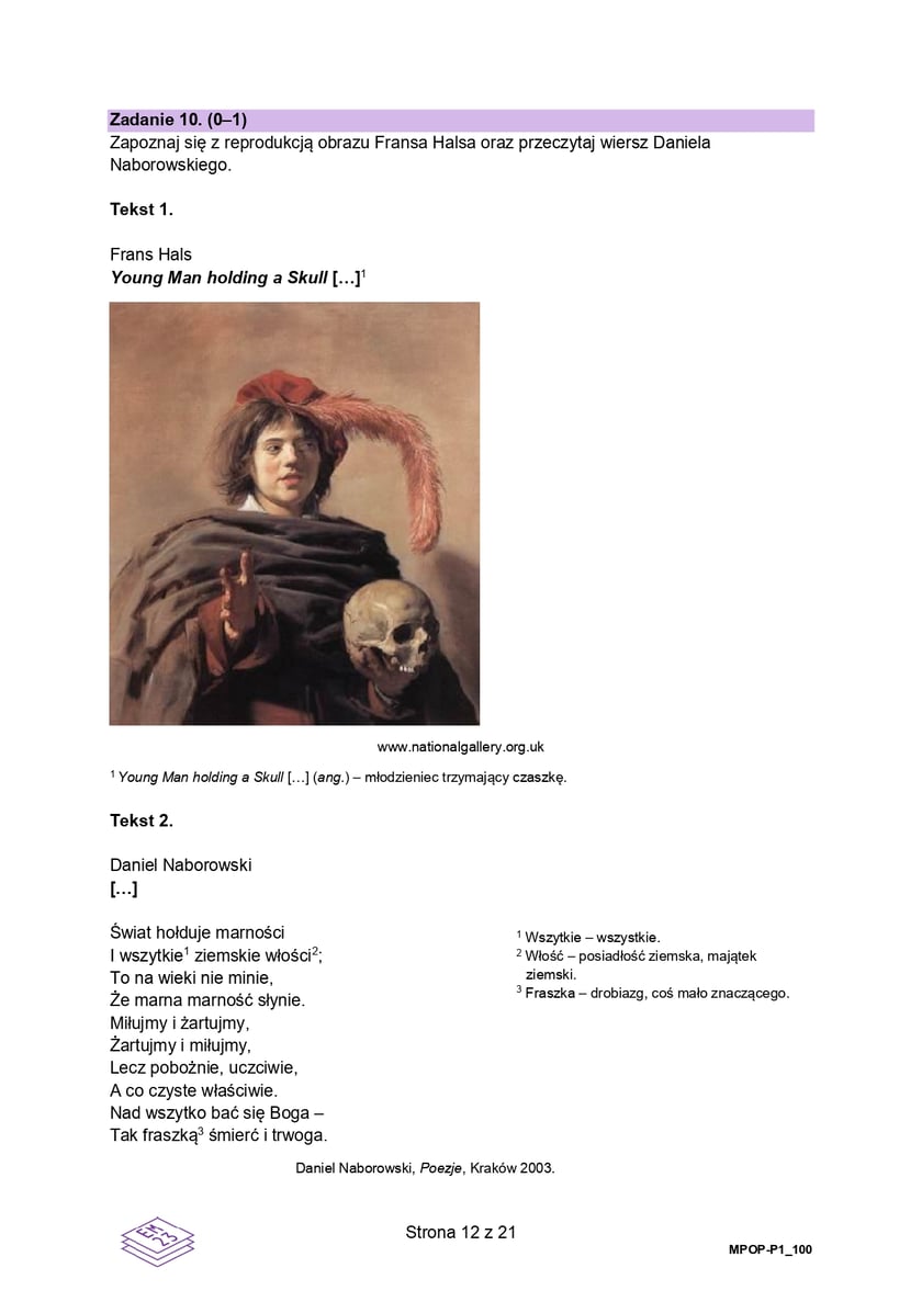 Matura z j. polskiego (formuła 2023)