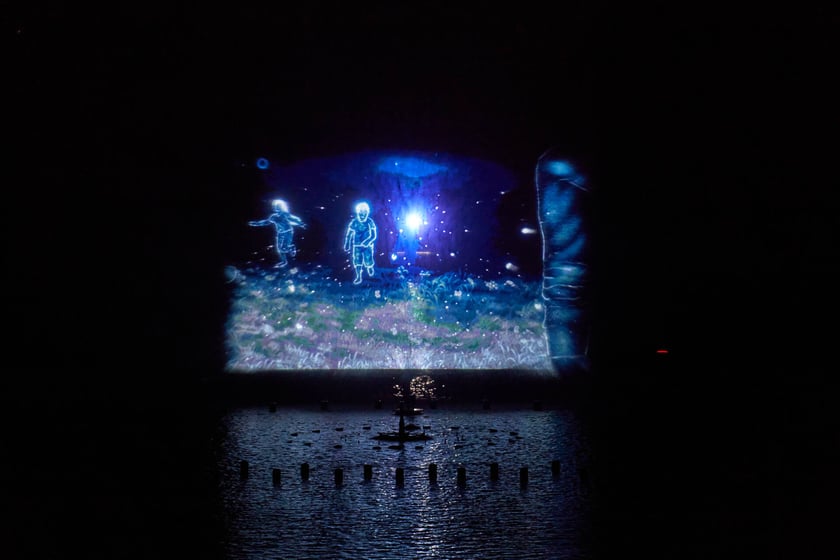 Pierwszy pokaz specjalny Fontanny Multimedialnej w sezonie 2023 - 5 maja 2023 r.