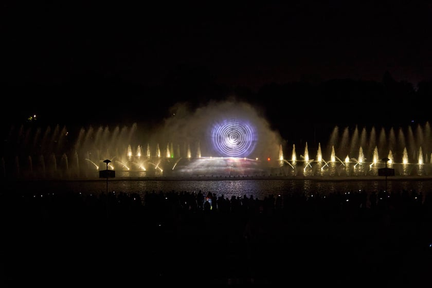 Pierwszy pokaz specjalny Fontanny Multimedialnej w sezonie 2023 - 5 maja 2023 r.