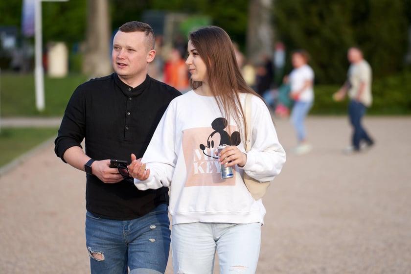 Pierwszy pokaz specjalny Fontanny Multimedialnej w sezonie 2023 - 5 maja 2023 r.