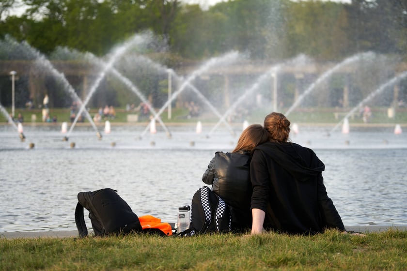 Pierwszy pokaz specjalny Fontanny Multimedialnej w sezonie 2023 - 5 maja 2023 r.