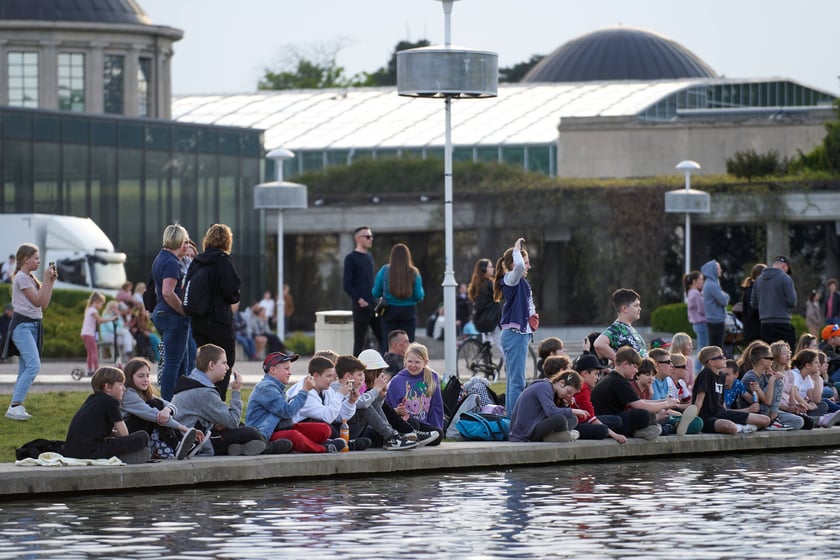 Pierwszy pokaz specjalny Fontanny Multimedialnej w sezonie 2023 - 5 maja 2023 r.