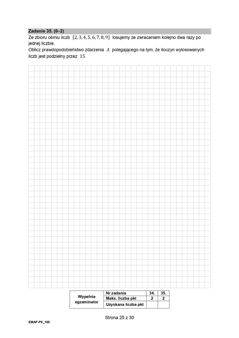 Arkusza maturalny - matematyka_formula_2015