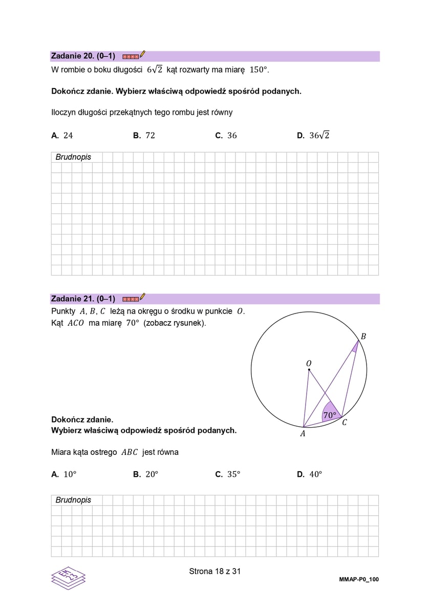 Arkusze maturalne z z matematyki formula 2023