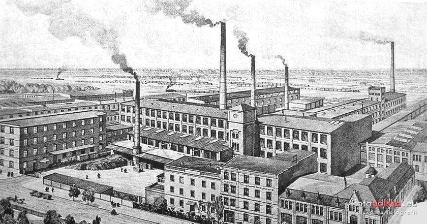 Lata 1900-1920, Browar Haase przy ul. Krakowskiej. Do dzisiaj zachowało się niewiele z tej zabudowy.&nbsp;