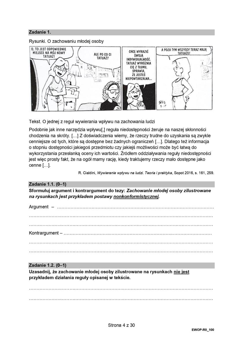 Matura z WOS-u na poziomie rozszerzonym (formuła 2015)