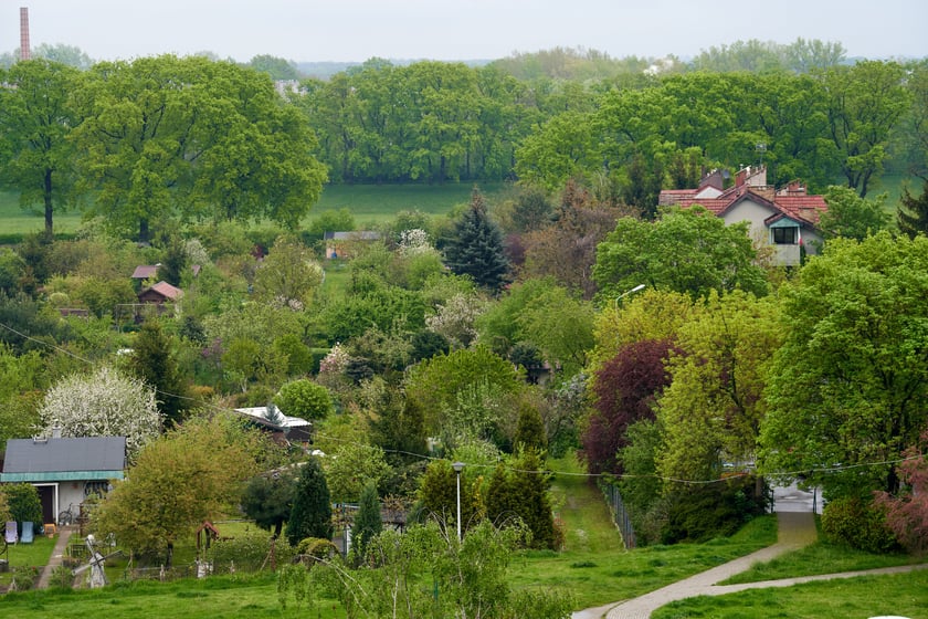 Bartoszowice z lotu ptaka