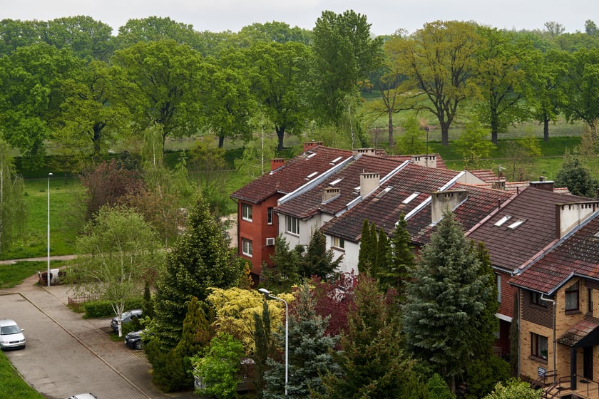 Bartoszowice z lotu ptaka