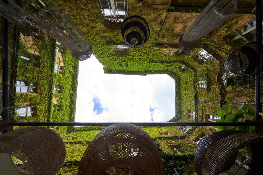 Podw&oacute;rko kamienicy przy pl. Solnym 14