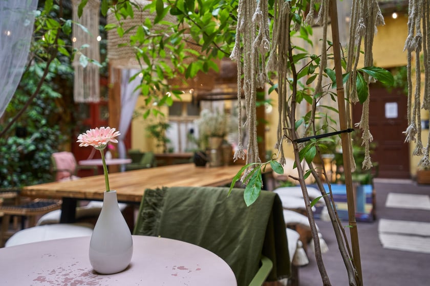 Podw&oacute;rko kamienicy przy pl. Solnym 14