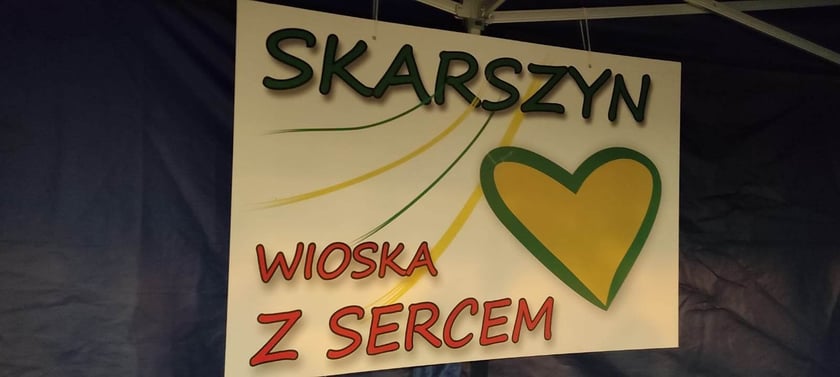 Zagajnik w kształcie serca stał się symbolem wsi