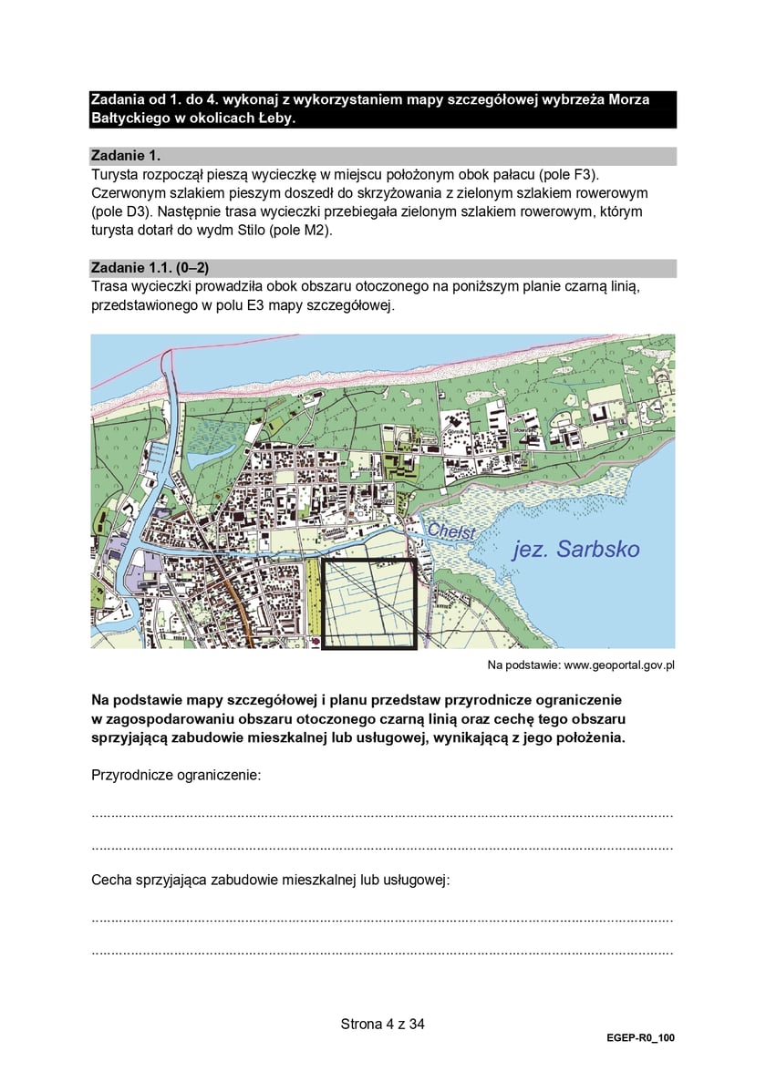 Matura z geografii (poziom rozszerzony)