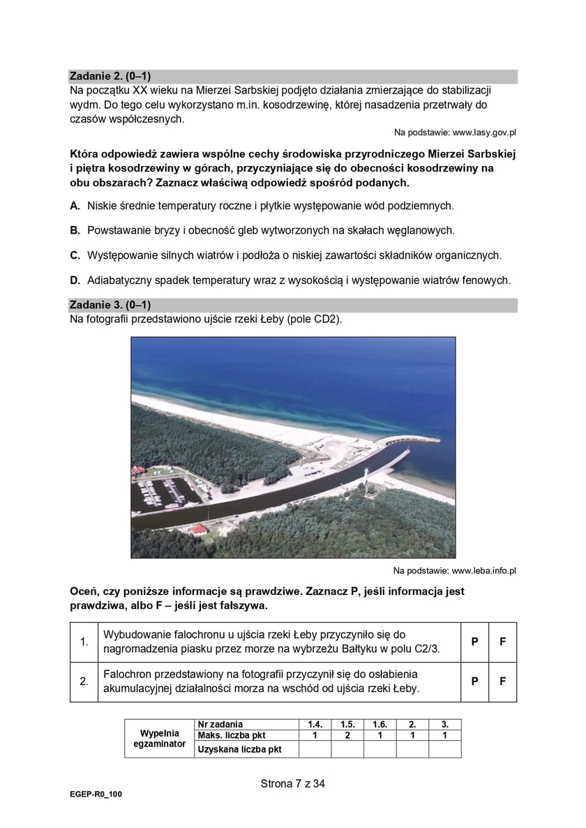 Matura z geografii (poziom rozszerzony)