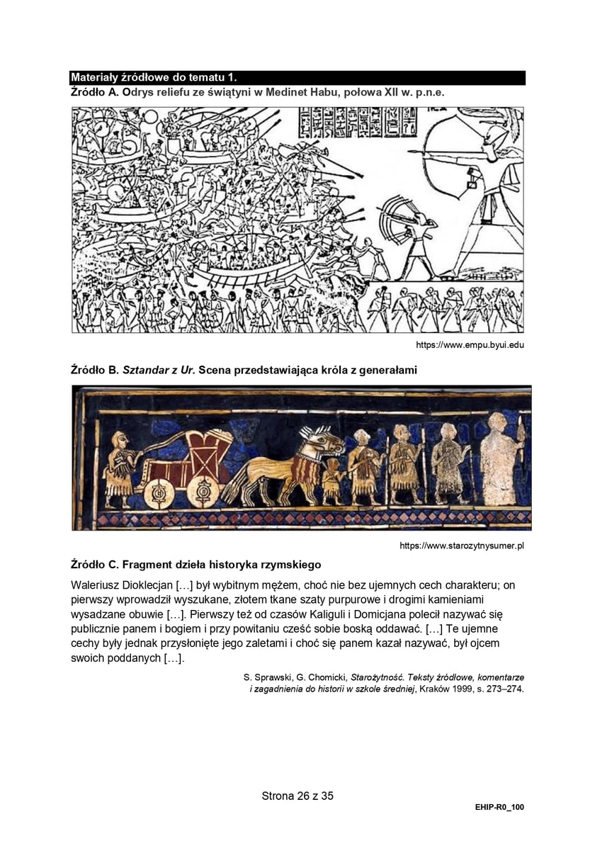 Matura z historii (poziom rozszerzony)