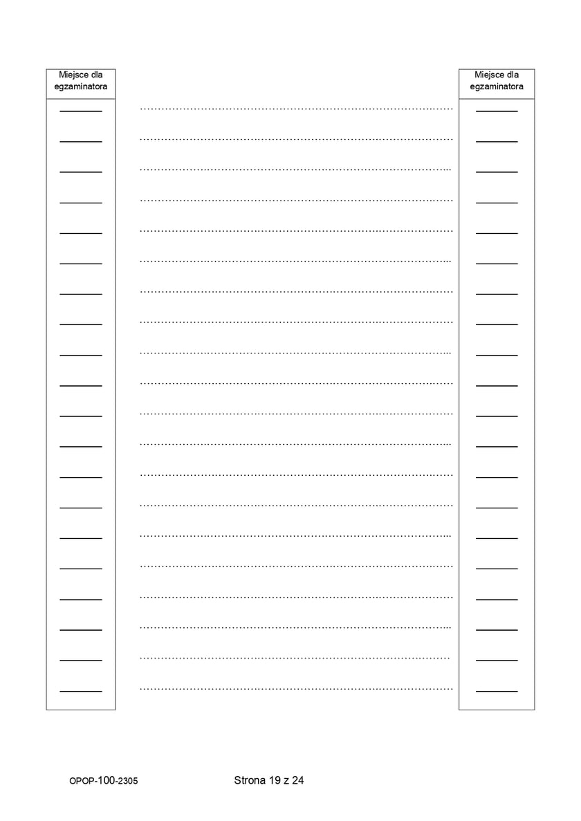 Egzamin ósmoklasisty 2023  - język polski