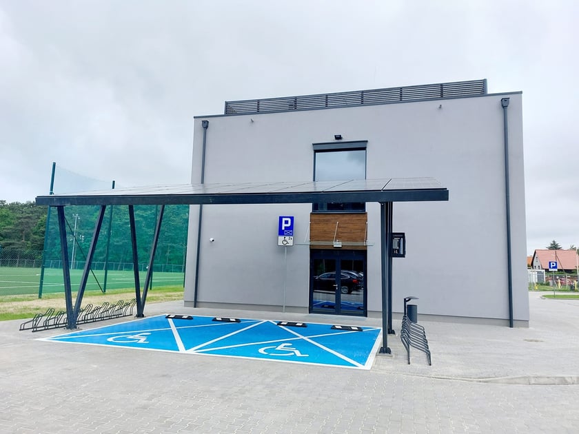 Nowy budynek przy ul. Leśnej w Kiełczowie