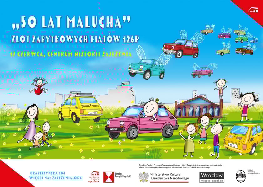 50 lat malucha i zlot małych fiatów