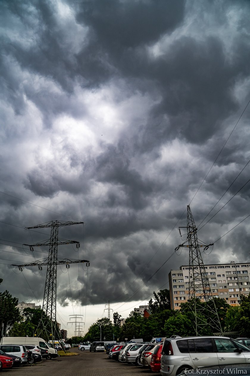 Wał szkwałowy nad Wrocławiem