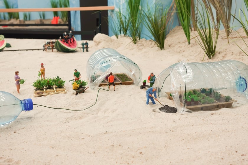 ?Miasto z Piasku? - letnia wystawa czasowa w Kolejkowie