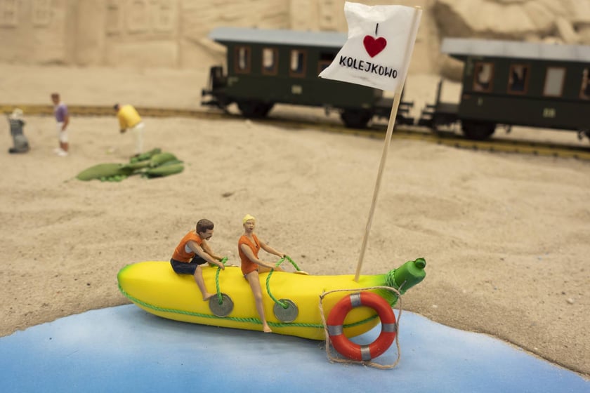 ?Miasto z Piasku? - letnia wystawa czasowa w Kolejkowie