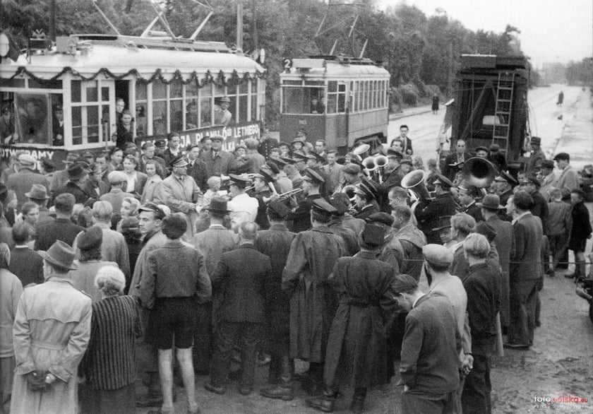 Dawne elektryczne tramwaje we Wrocławiu