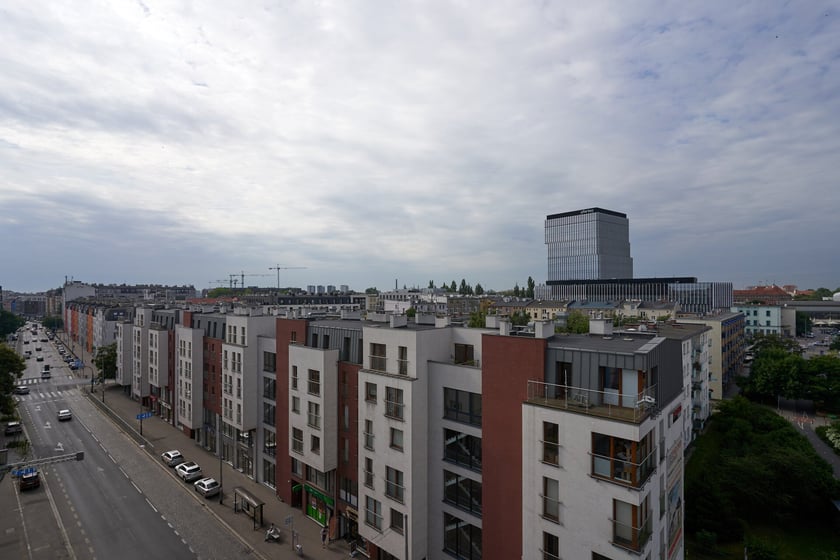 Panorama Wrocławia widziana z Trzonoliniowca