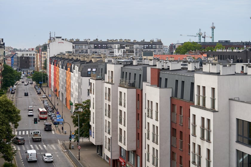 Panorama Wrocławia widziana z Trzonoliniowca