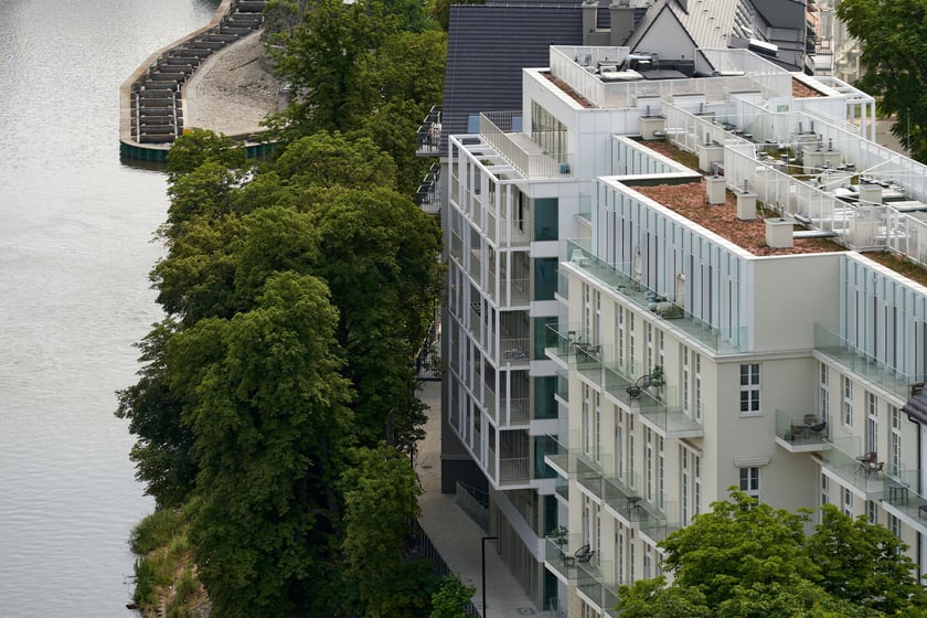Panorama Wrocławia z dachu Atal Towers