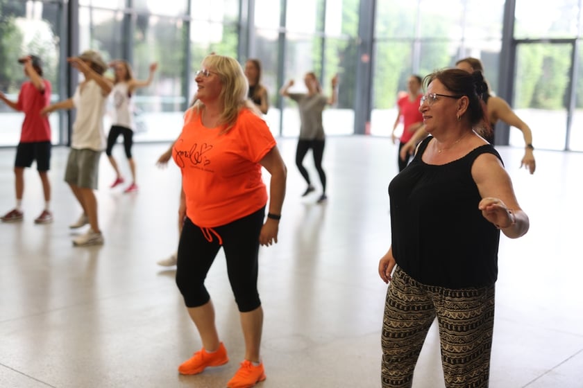 Darmowy trening zumby w ramach Lata na Pergoli&nbsp;