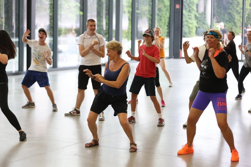 Darmowy trening zumby w ramach Lata na Pergoli&nbsp;
