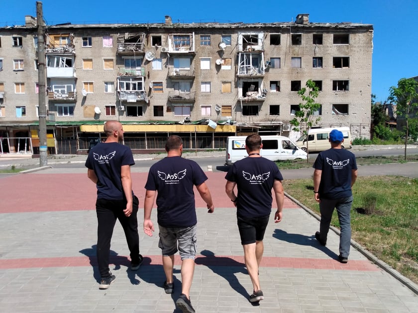 Mniej typowe obrazki z Ukrainy zaobserwowane przez korespondenta wroclaw.pl Michała Kurowickiego.