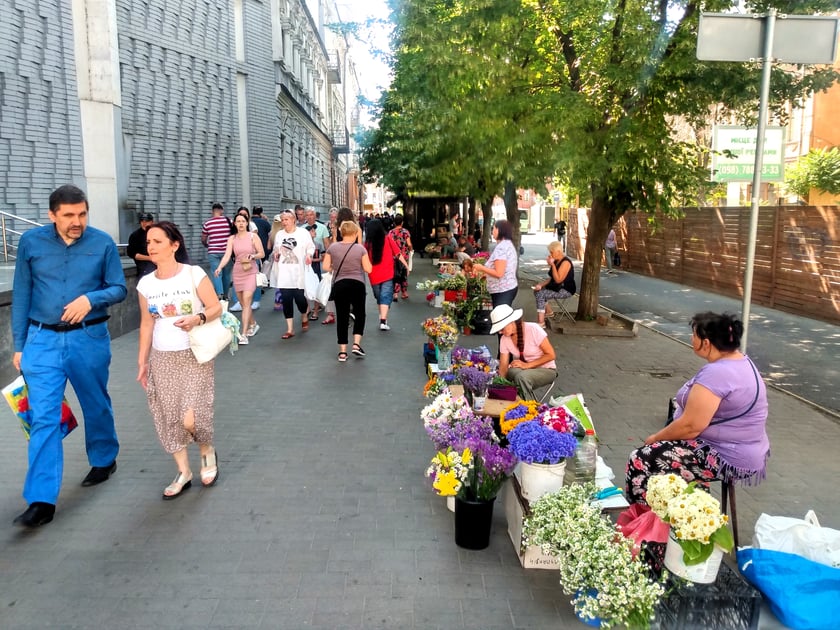 Mniej typowe obrazki z Ukrainy zaobserwowane przez korespondenta wroclaw.pl Michała Kurowickiego.