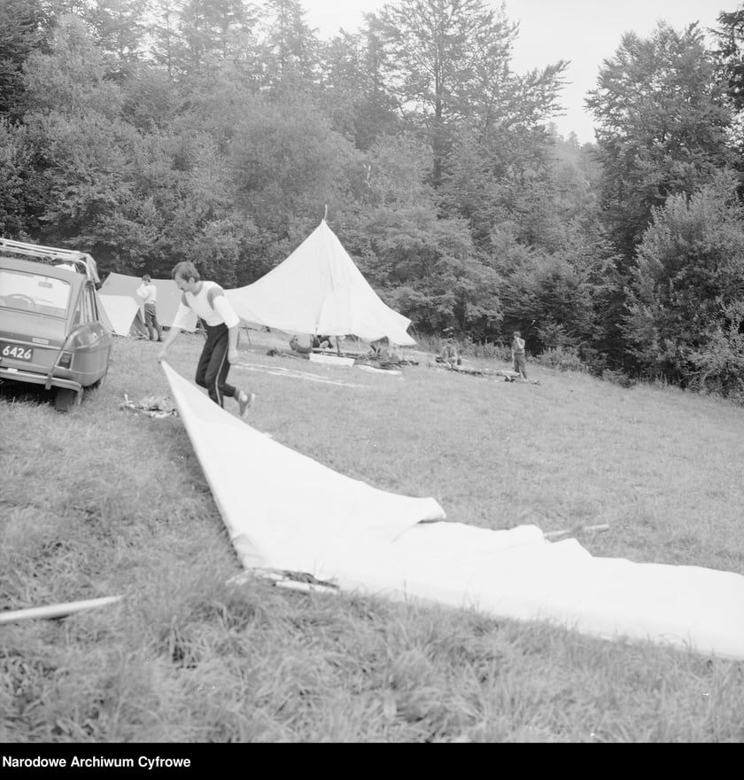 Wakacje w PRL-u Bieszczady, 1983