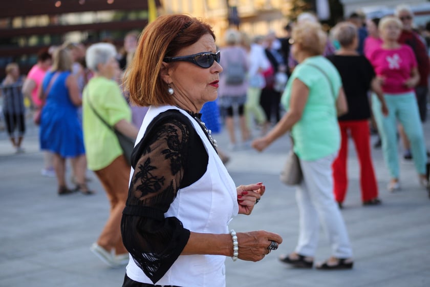 Filmowa potańcówka na pl. Wolności