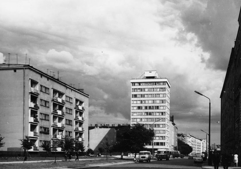 Tak powstawał Trzonolinowiec, zdjęcie z lat 60. XX w.