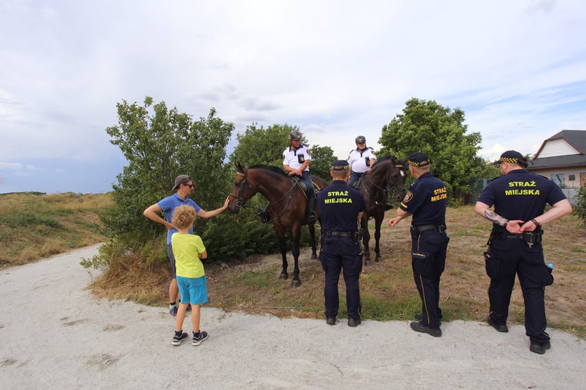 Piknik z okazji otwarcia kładki pieszo-rowerowej nad Ślęzą