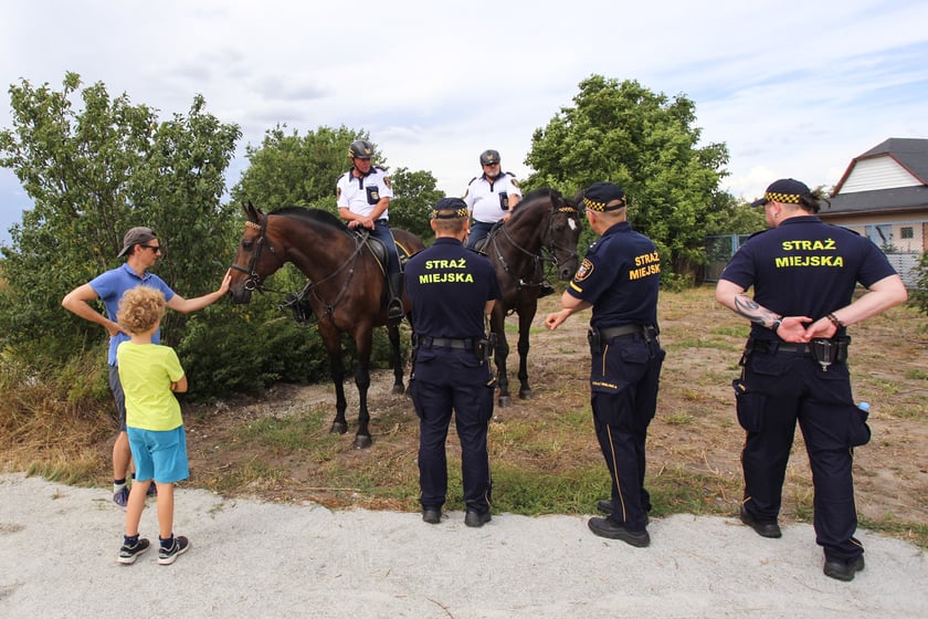 Piknik z okazji otwarcia kładki pieszo-rowerowej nad Ślęzą