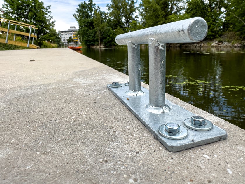 Pomost przy Beach Barze Port Węglowy